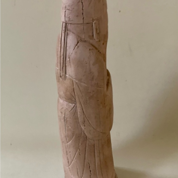 Vintage Austin Production 1975 carved Asian sculpture Sholary man - Picture 10 of 10